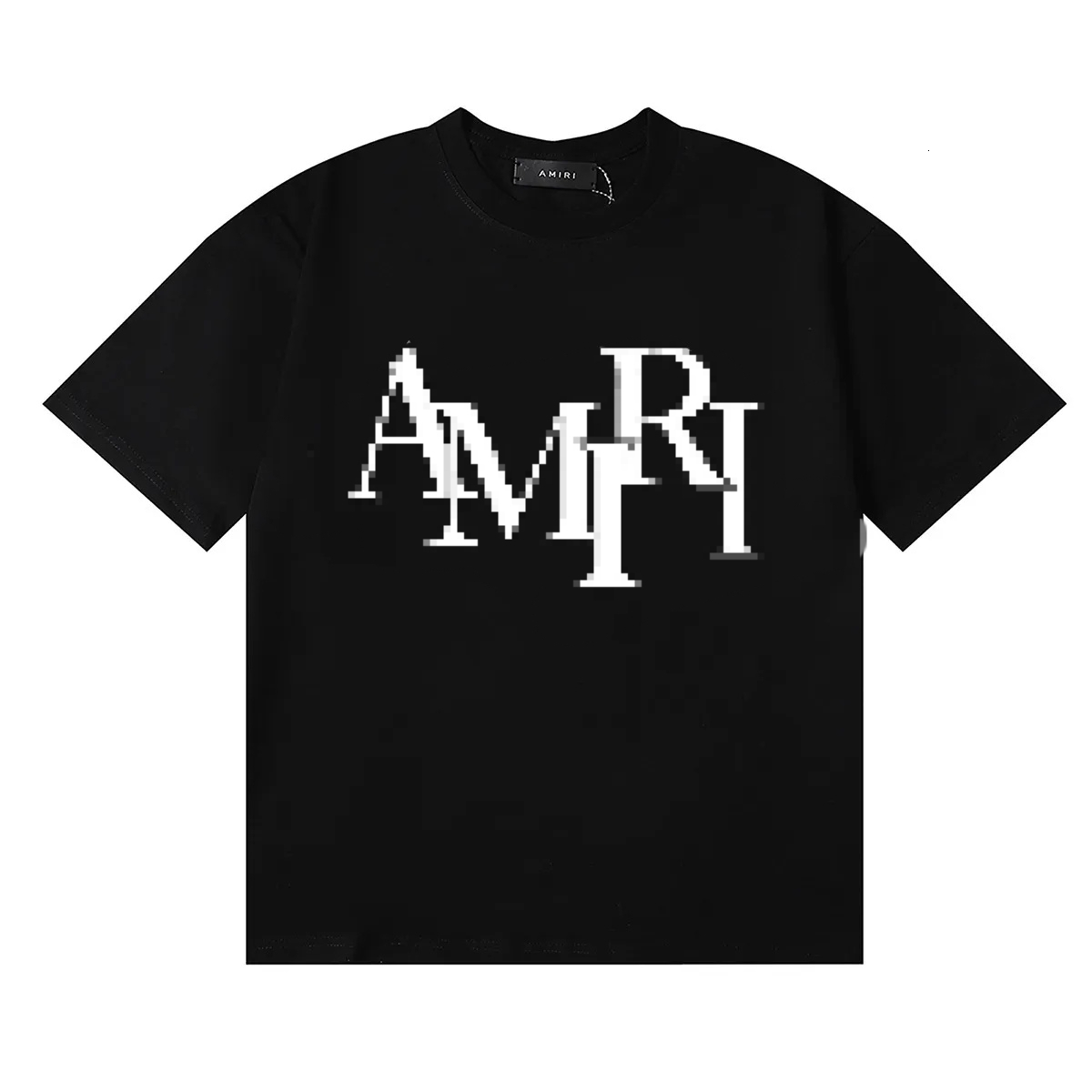 Designer trendy light luxury high quality double thread pure cotton casual short sleeve t shirt fashion classic loose fit hip hop with bold logo pri