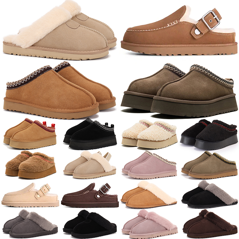 Uggswomens Tasman goldenstar evelina clogs tazz boots slippers women shoes winter comfortable black pink snow fur boot warm platform booties sandals