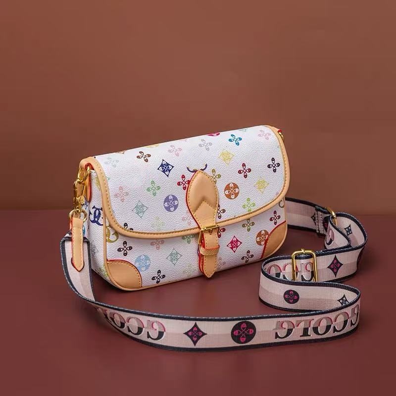 10A Sac Designer avec bandoulière Jacquard Bandoulière Emed Sacs à bandoulière en cuir véritable Vintage Cross Body Femmes Fourre-tout Messenger