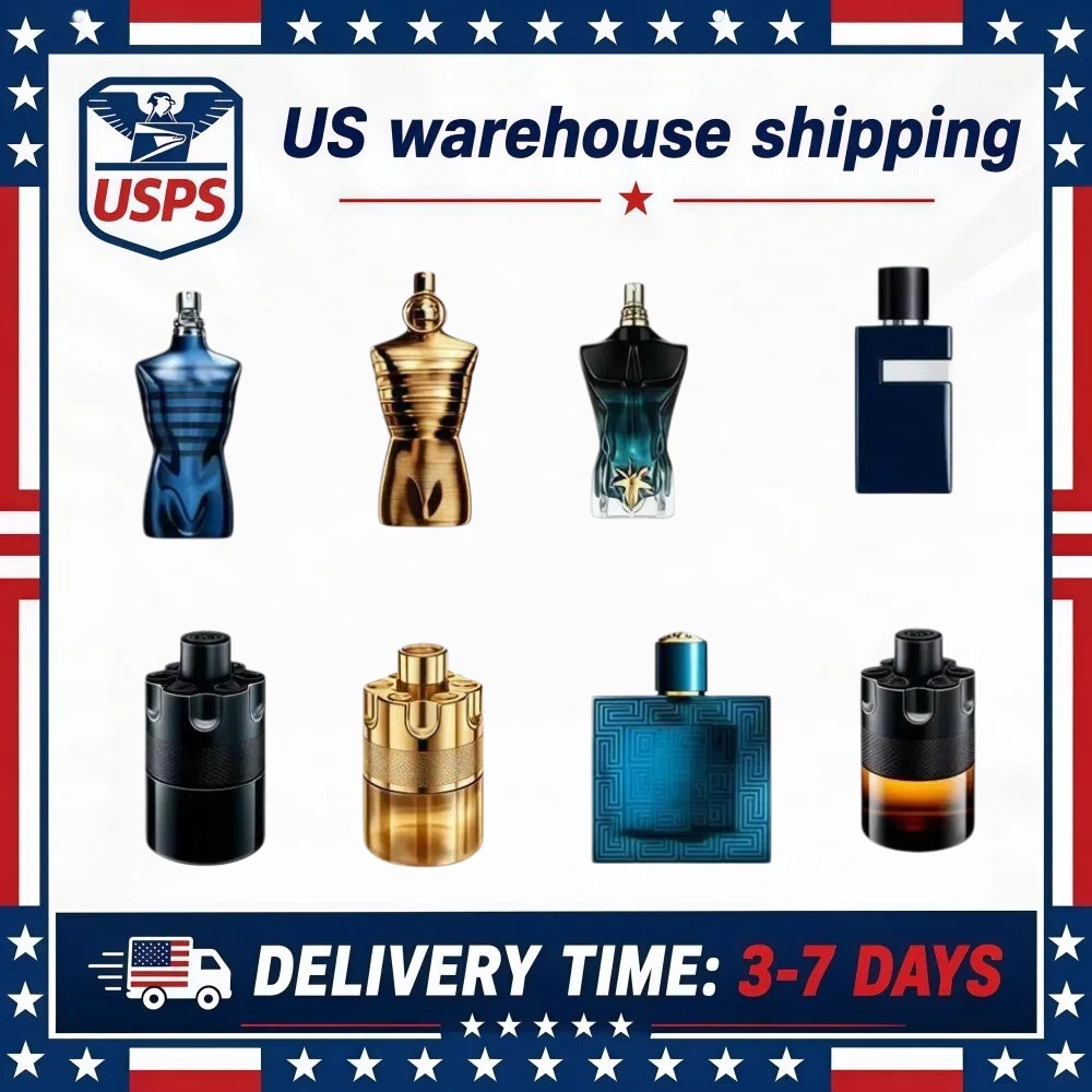 Fast to US addresses incense Men's Perfume Designer Lasting Good Smell Men's Cologne High Quality parfum body spray 100ML_pquT5m