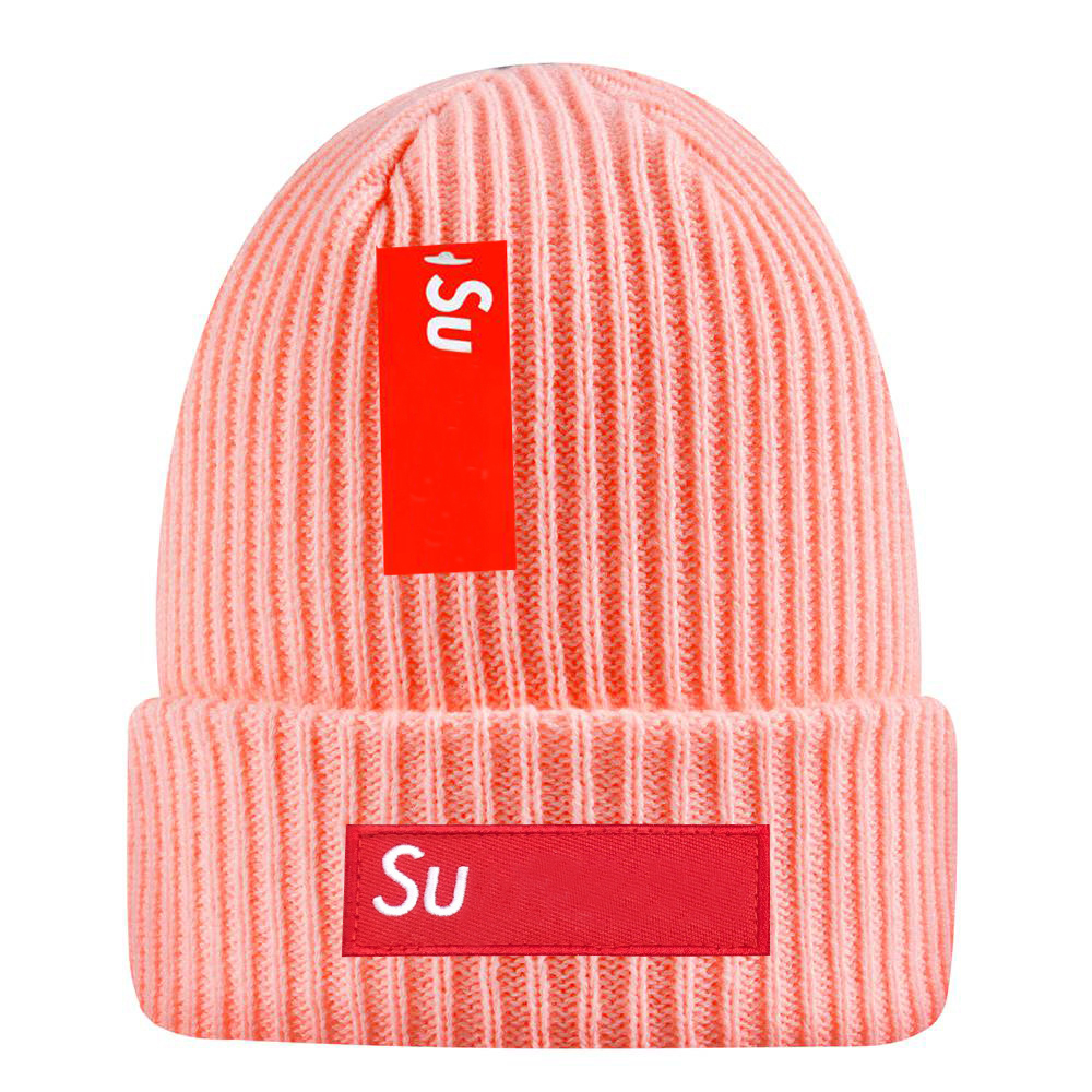 Sup Designer Beanie Hats Men Women Luxury Knitted Cuffed Skull Cap High Quality Classic Red Box Winter Unisex Warm Toboggan Caps Hip Hop Bonnets Cas