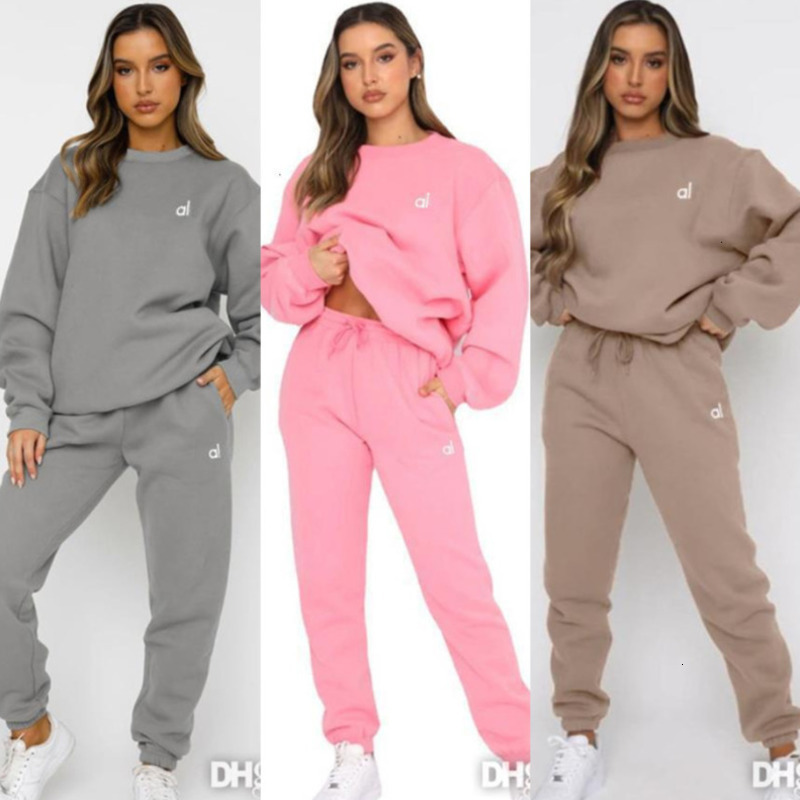 Designer Womens Tracksuits Fall And Winter Two Piece Pants Set Casual Sporty Sweatsuit 2Pcs Sets Plus Size Clothing