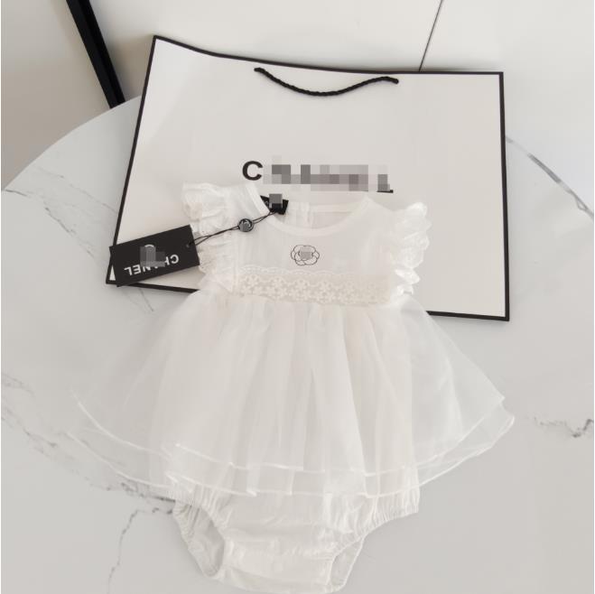 Brand Designer Baby jumpsuit pure cotton summer thin clothing solid color baby girl designer clothes casual toddler sleeveless romper boys kids body