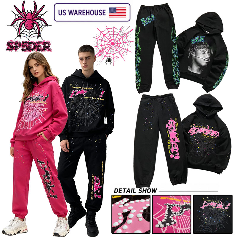 Spider Hoodies Designer Hoodies Men Sweatshirt With Patterned Print Long Sleeved Graphic Hoodie Casual Hoodies Spider Hoodie Rinestone High Quality