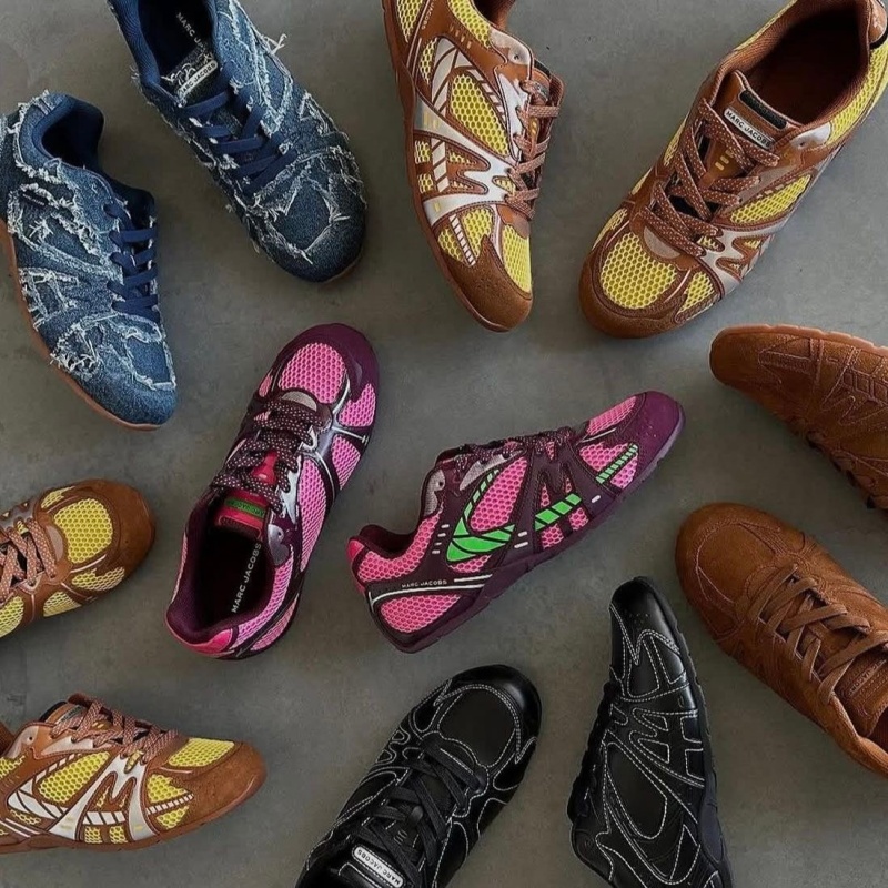 With Box Designer Sneakers Women Shoes The 72 Spring Sneaker Y2K Mens Retro Sneakers Top Quality Black Mesh Yellow Brown Raspberry Pink Multi Sneake