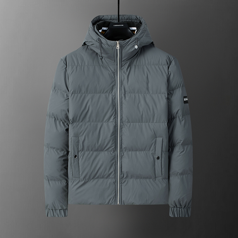 Mens Designer Down Puffer Coat Windproof & Water Resistant