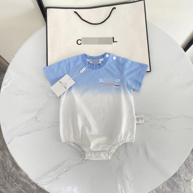 Brand Designer Baby jumpsuit pure cotton summer thin clothing solid color baby girl designer clothes casual toddler sleeveless romper boys kids body
