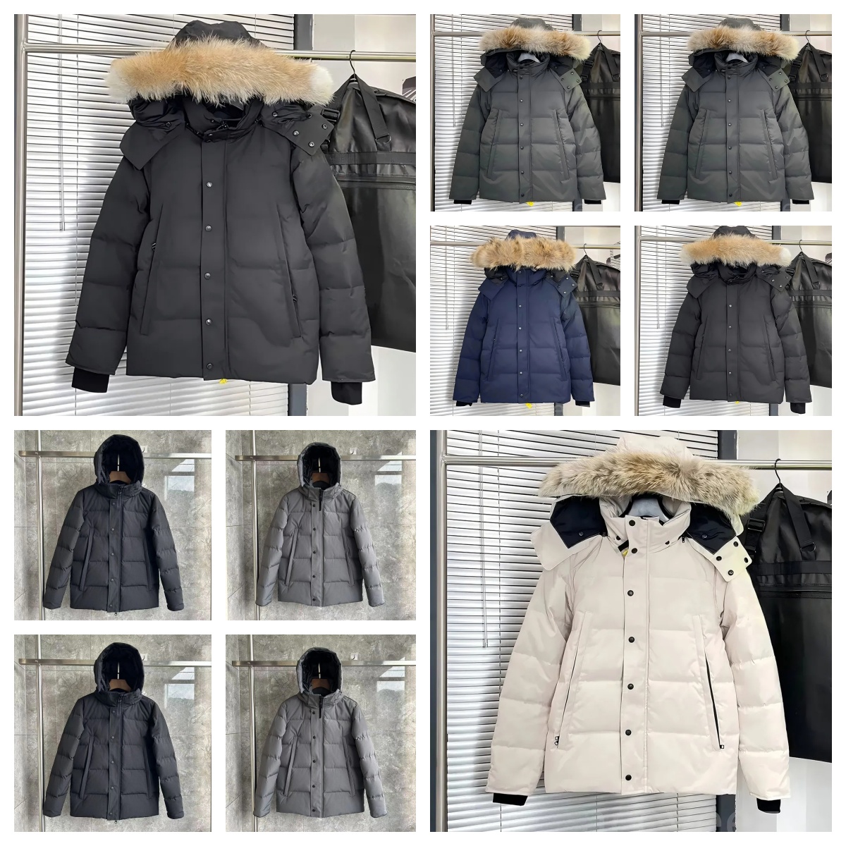 Down jacket mens jacket designer womens jacket parker coat top classic design winter outdoor windbreaker zip coat multi functional windproof jacket