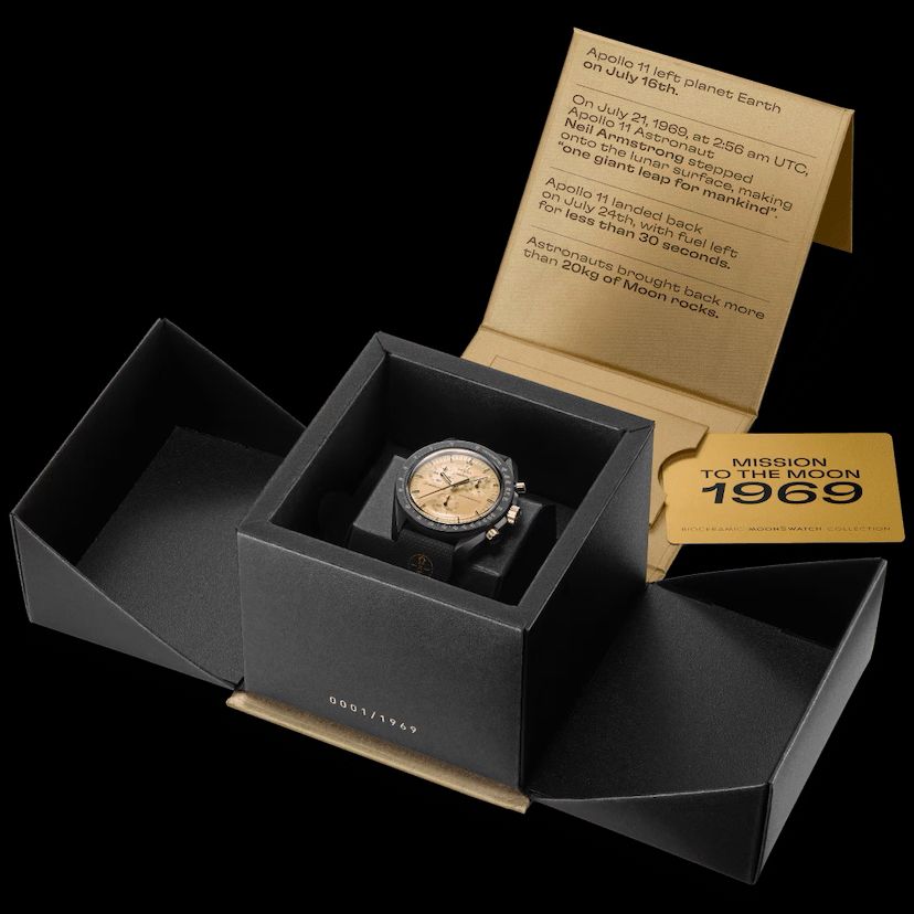 2026 Bioceramic Planet Moon 1969 Full Function Chronograph Quarz Watch Mission To Mercury 42mm Luxury Mens couple joint name Wristwatches