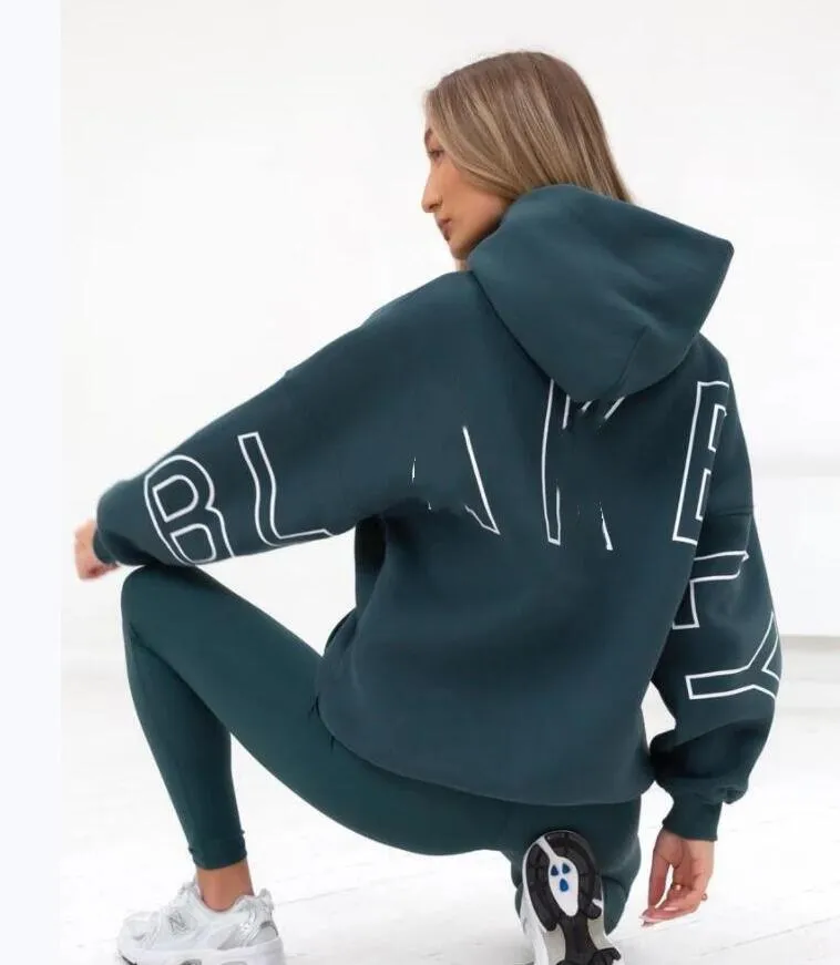 Blakelyhoodies Womens Designer Hoodie High Quality Loose Sports Casual Oversized Letter Printed Long Sleeve Hoody Streetwear Fashion Inter Jacket Wo