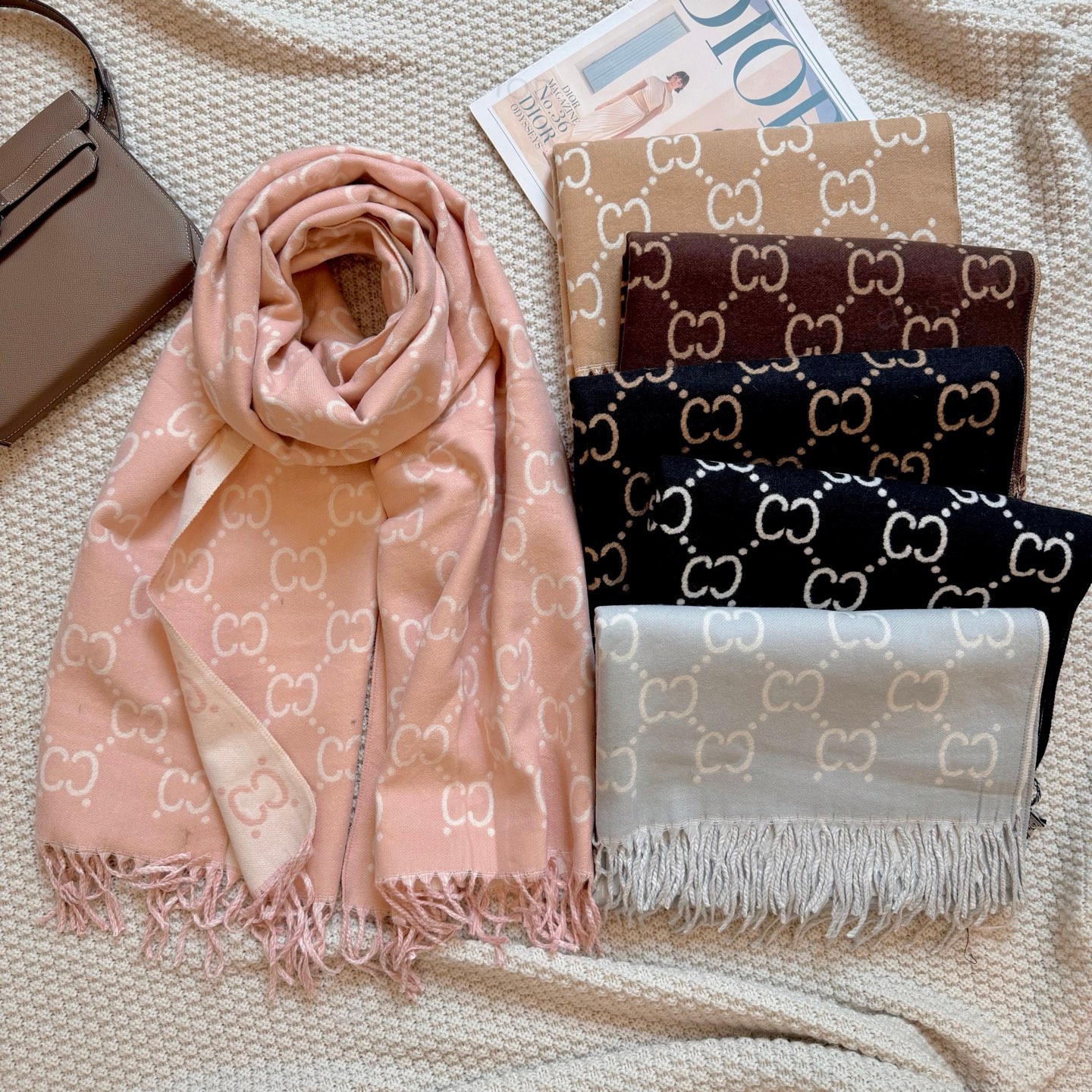 luxe sjaal ontwerpers kasjmier sjaals dames heren herfst/winter Sjaals borduren Wollen sjaals Winter Warme Zijde Gladde Sjaal Mantel Hals Outdoor mo