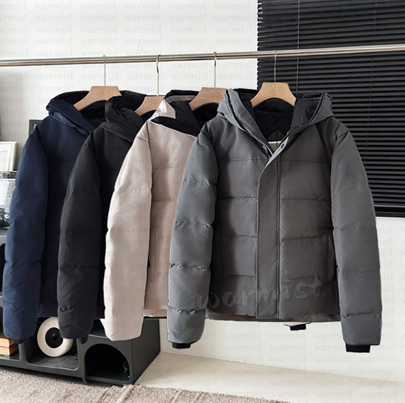 Designer High Quality Men Canada jacket Down Jacket Coat Real Big Wolf Fur Overcoat Clothing Fashion Winter Jacket Outerwear Parka Doudoune Homme co