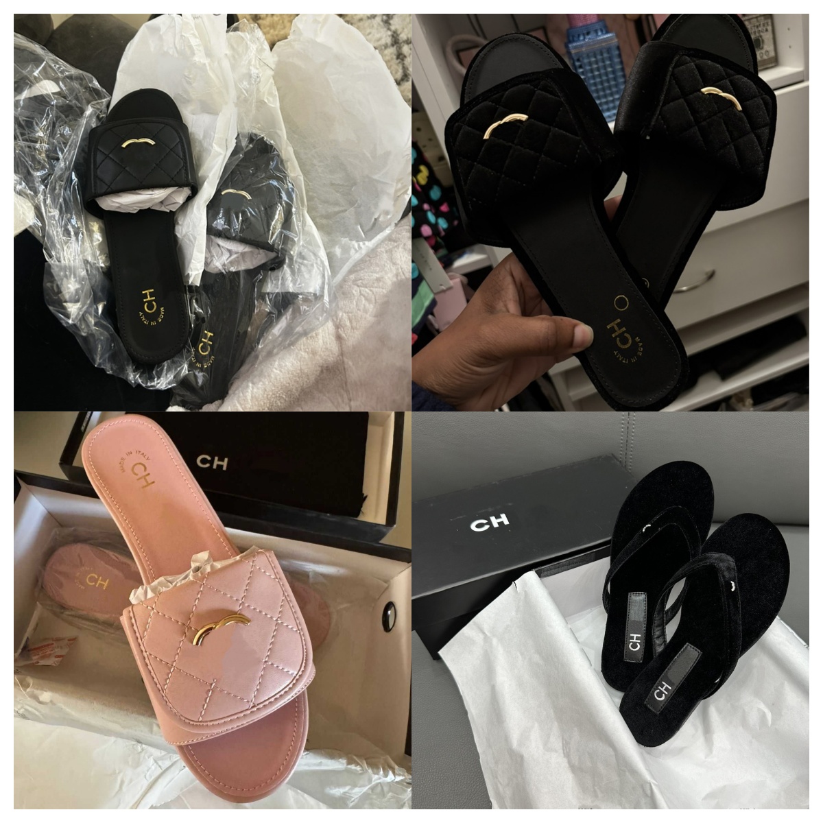 Designer Sandals women Summer Women's Fashion Sandals Double Buckle Beac Slippers Comfortable High-Quality Luxury Sandals casual flat shoes