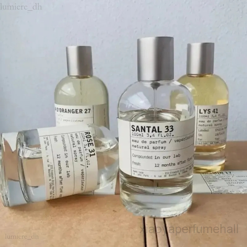 2026 Batch Latest Formula Sales All match Designer Luxury Perfume men santal 33 100ml rose 31 gaiac 10 baie 19 strong lasting fragrance body spray p