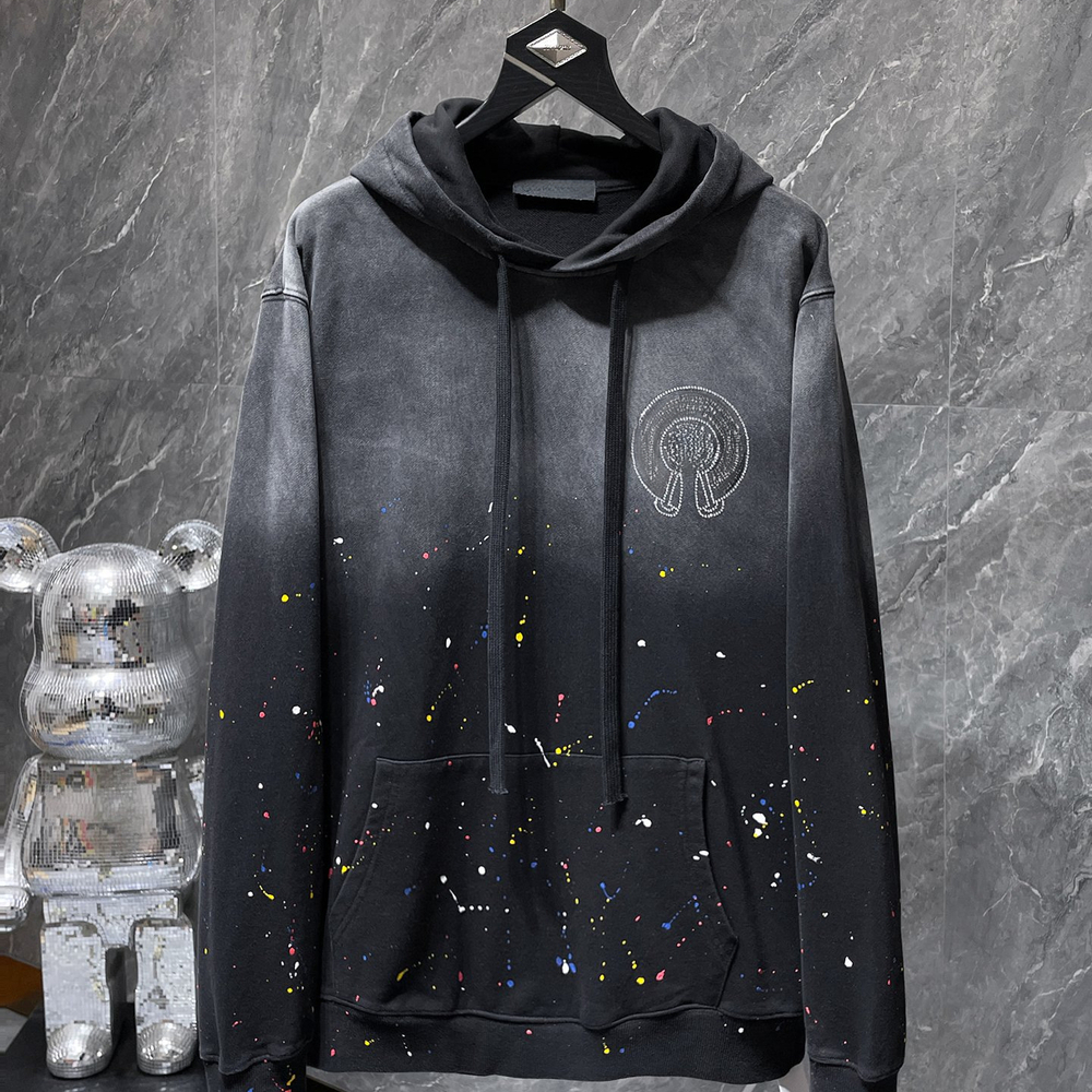 Chrome Hoodie Hearrt Hoodies Men Designer Hoodie Chrome Jackets Long Sleeves Jacket Coats Hoody Woman Graphic Tee Urban Gothic Trend Hooded Jacket E