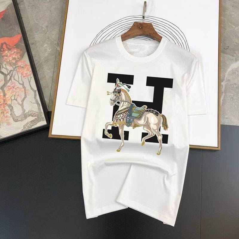 Men's T-Shirts Men's Tees Designer T-shirt Casual MMS T-shirt Embroidered with monogram short sleeve top Luxury men's hip hop clothin