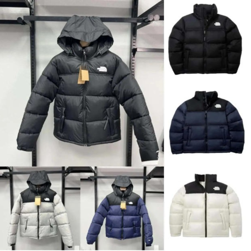 Puffer Facelys Designer Women Men Jacket Down Jackets Coats Peak Unisex Long Sleeve Zipper 700 Fill Embroidery Hooded Water Repellent Parkas NF99