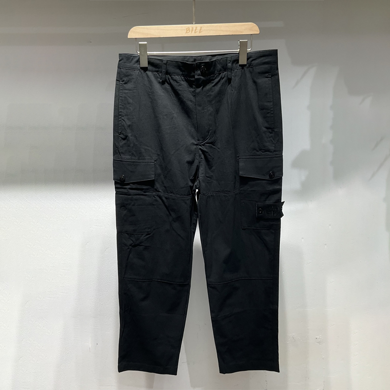 Men Washed Cotton Cargo Pants MultiPocket Straight Leg Trousers Black Dust Grey M XXL For Street Daily Outdoor Travel Wear