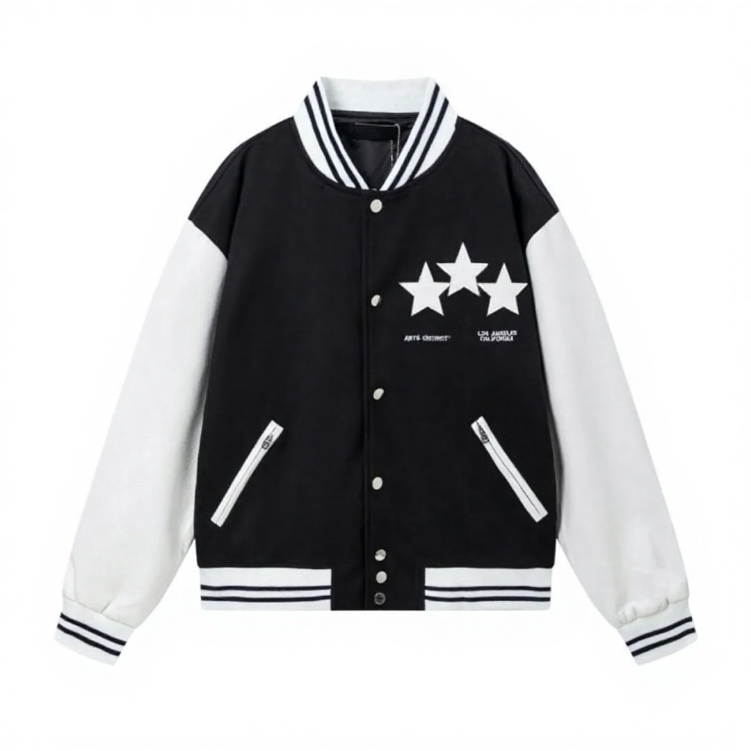Mens Designer Jacket coat Men Casual Unisex Streetwear Jacke Five-pointed star pocket Baseball uniform Sport jacket Men's Jackets01