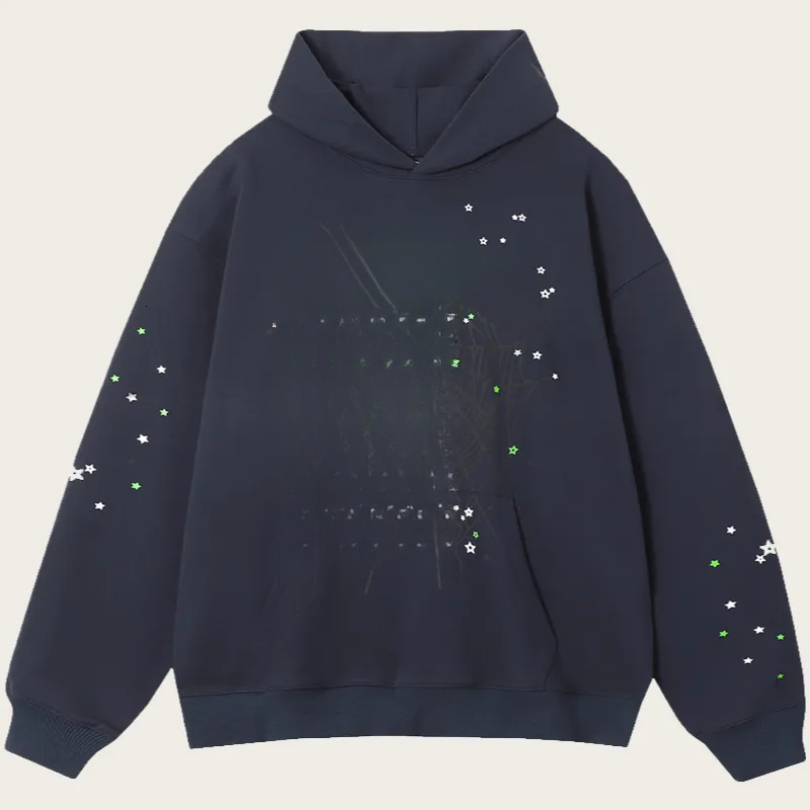 spiderhoodie graphic tee shorts round neck fashion black designer hoodies clothes men Standard hoodie for men high quality