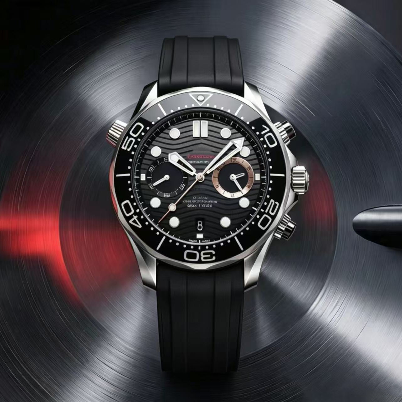 Best-selling Haima 300 diving watch for men, quartz, luminous, water-resistant, fashionable and classic men's casual watch