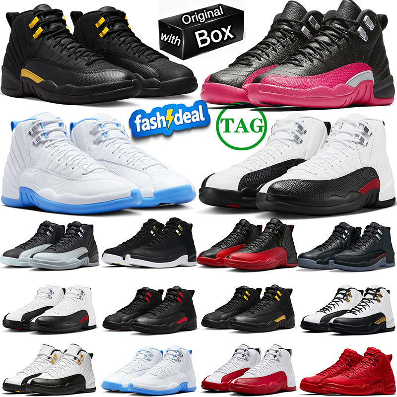 2026 free shipping with box 12 12s sneakers men women designer basketball shoes Black Taxi durable trainers comfort sports shoe vintage streetwear f