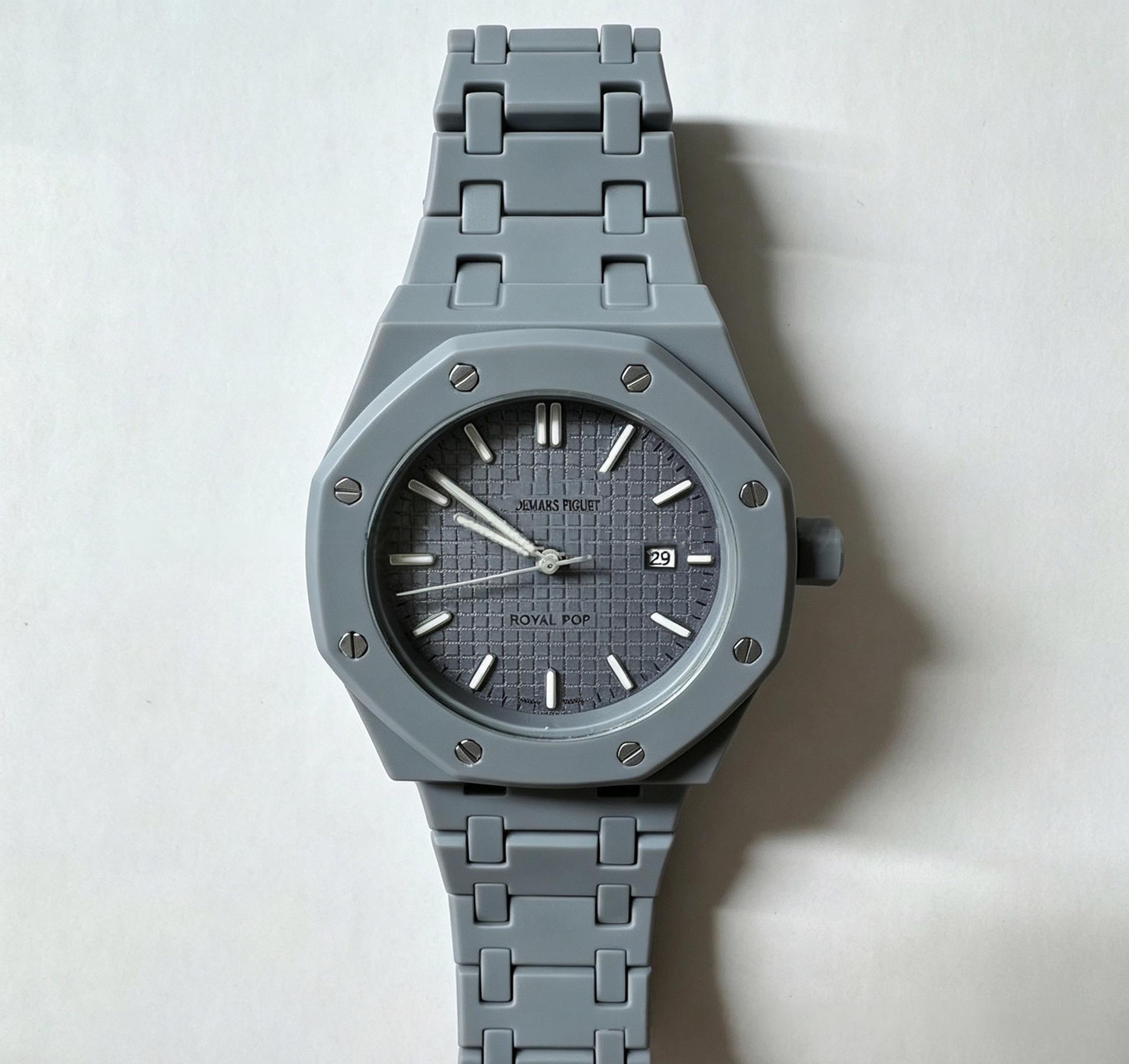 Best-selling plastic men's quartz watch with Arabic numerals, business-style durable and shock-resistant quartz men's watch