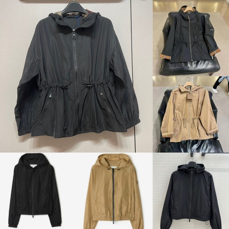 Women Vintage British Plaid Coat Luxury High Street Casual Quilted Jackets Lightweight Commute Travel Outdoor Loose Outerwear