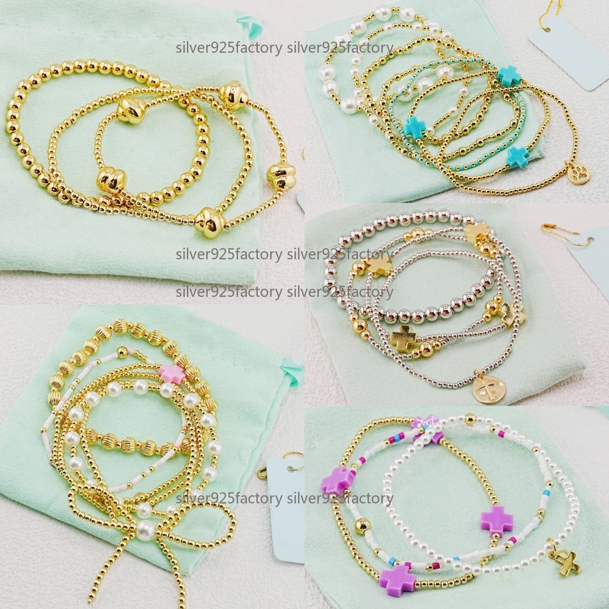 bracelet E newtons bracelet jewellery designer for women luxury jewelry Cross enewtons atack Bracelets Set gold Beads chains high quality Bracelet C