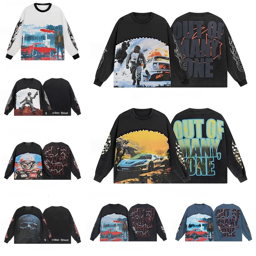Mirror quality shirt mens t shirt long sleeve shirts mens top Spring Autumn Round Neck Sweatshirt Mens Clothing shirts for men designer hoodie Ha