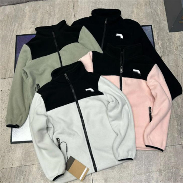 Autumn Winter Coats Classic Children Jacket Boys Girls Polar Fleece Sweatshirts Letter Print Outwear Designer Kids Clothes