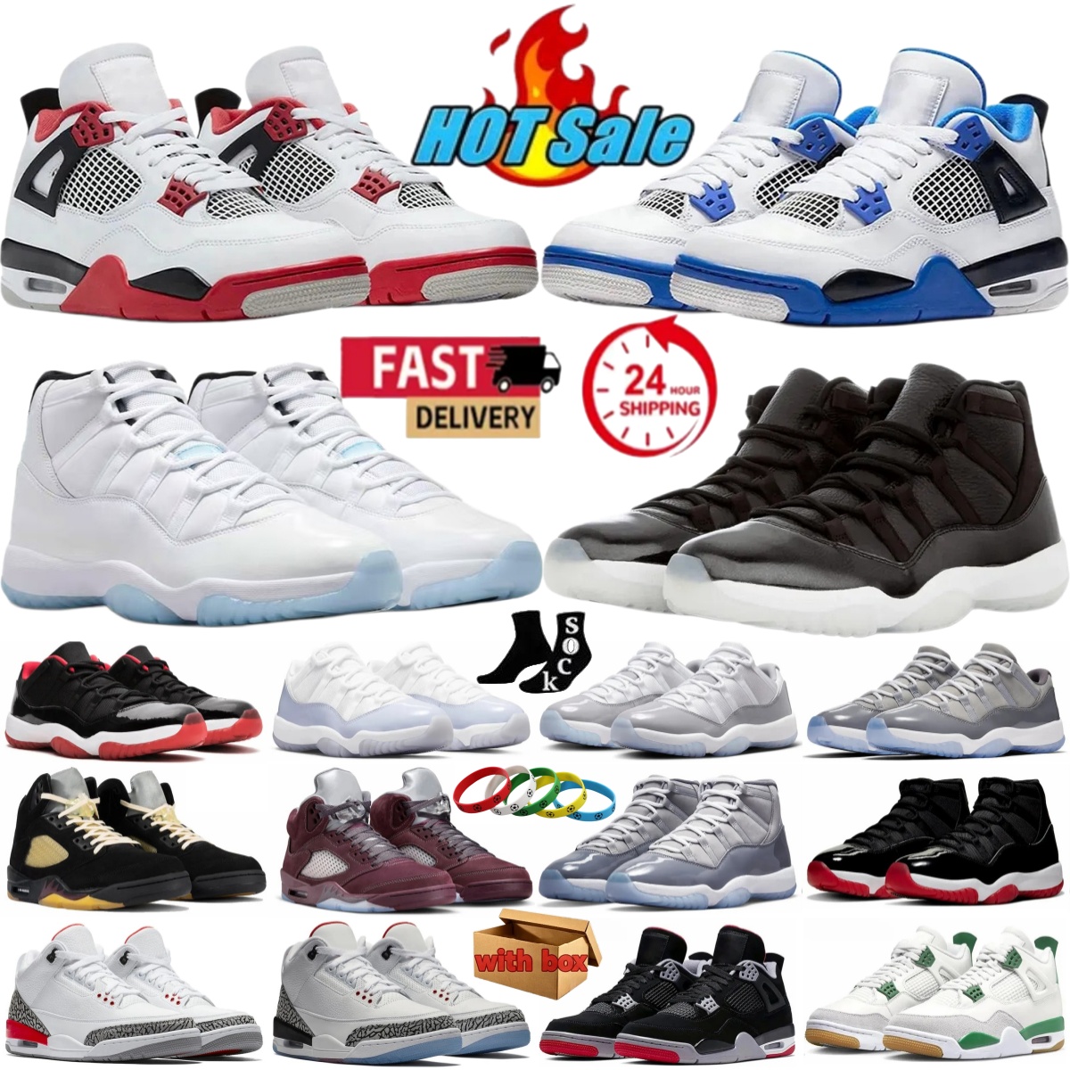 3 4 5 11 avec boîte chaussures de basket-ball de marque chaussures de course baskets chaussures décontractées confortables antidérapantes adaptée