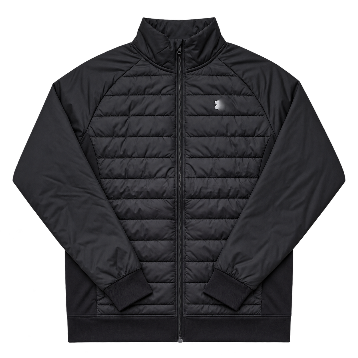 Under Amourr Jacket Running Tracksuit Under Puffer Hooded Splicing Clip Cotton Windbreaker Tapered Piece Reflective Jogging Train Fitness Under Amou