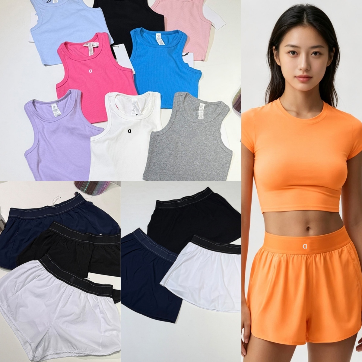 2869AO Gilet en tricot sans manches pour femmes, jupe de Tennis de Fitness, haut de gymnastique moderne à la mode, short de Fitness, pantalon d'e