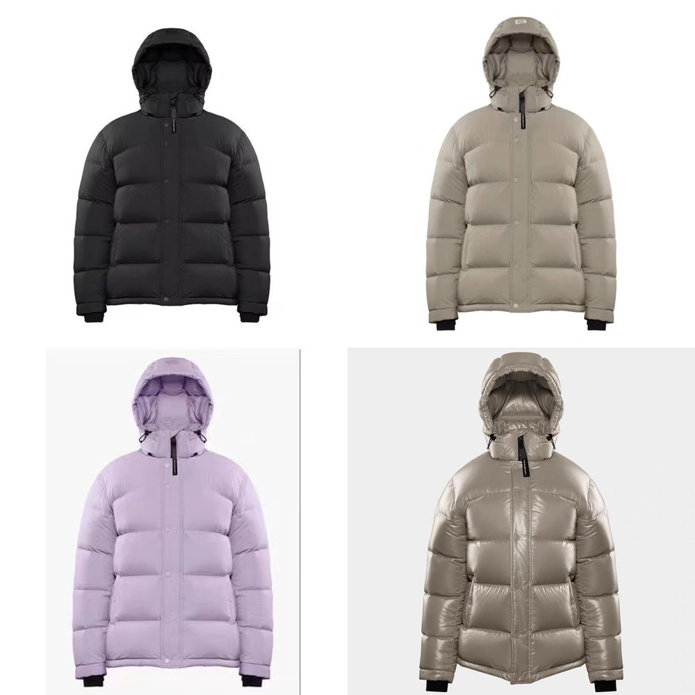 Designer Aritzia Parka Mens Goose Down Jacket Hooded SUPER PUFF Extreme Cold Thickened Warm Winter Outerwear Aritzia Hooded Parka MENS Puffer jacket