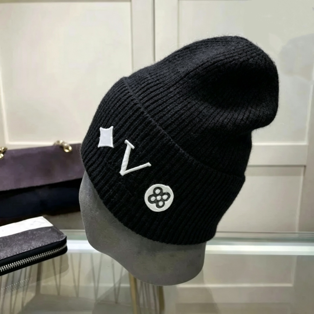 designer beanie hat for men bonnet Skull cap knit for women black Classical Luxury womens Knitted Bonnet fall winter skiing warm hat