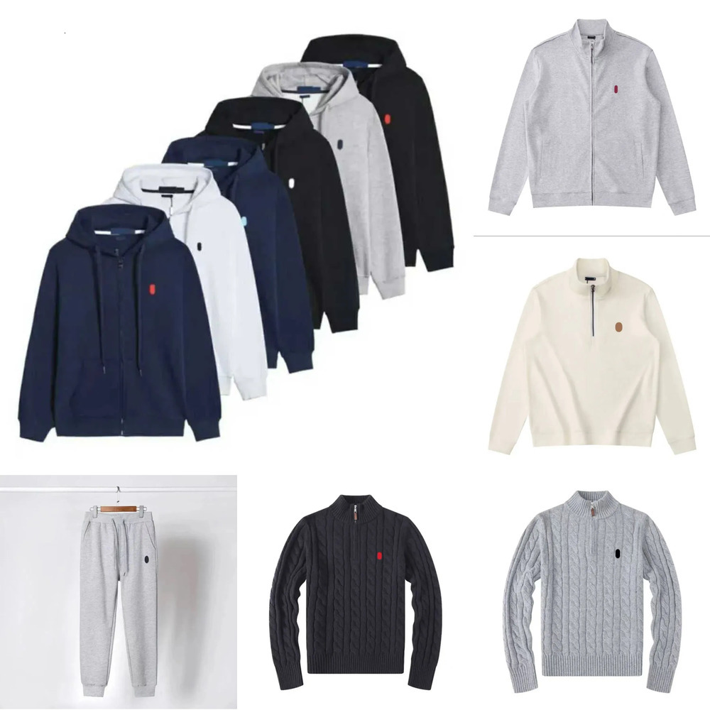 Polo Sweat à capuche pour homme Ralfs Lure Designer Sweats à capuche Rals Loren Ensemble de survêtement en coton Cheval à manches longues décontr