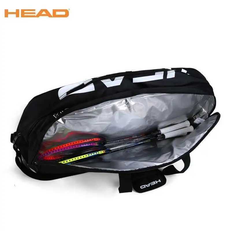 Grote capaciteit hoofdtennistas Badmintonrugzak voor heren Dames 6 rackets Sporttas Raquete De Tenis Saco Tennisracketrugzak C2601015