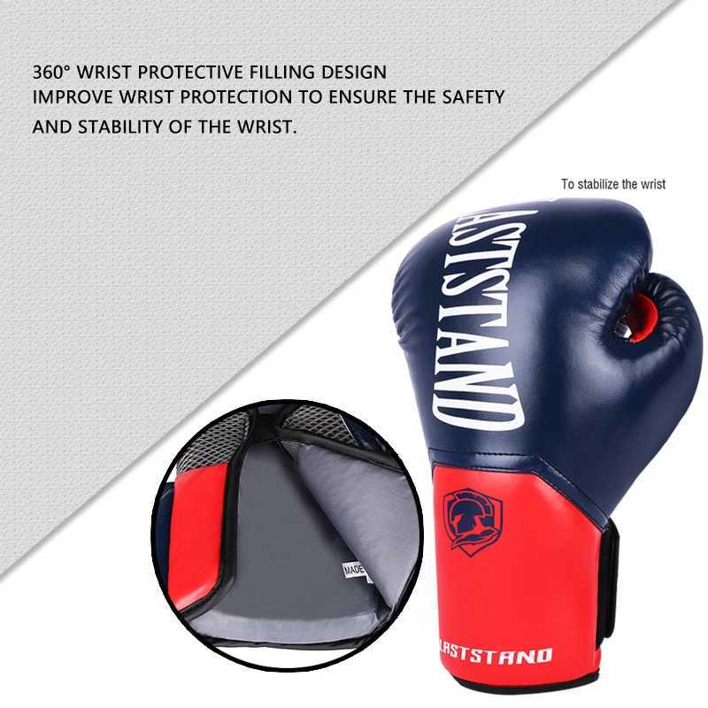 Protective Gear LASTSTAND 10 12 14oz MMA Boxing Gloves for Adult Professional Free Fighting Taekwondo Equipment Kickboxing Sandbag Equipment Q260923