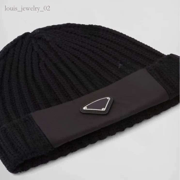 Fashion Designer Beanie Hats Luxury Gabardine and Wool Cap Knitted Hat for Men Women Casual Winter Beanies Cashmere Bonnet Brimless Caps Warm Fitted