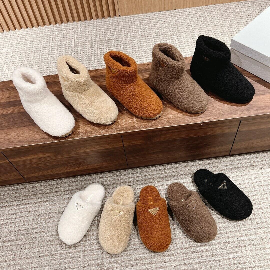 Shoe Designer Luxury Platform snow Boot Female Slipper Tasman Scuff Wool Sheepskin Fur Casual Street Outdoor Chunky Short Ankle Fashion Modern Hot Q
