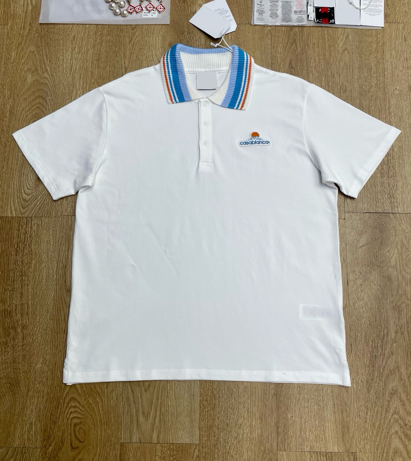 Men's Plus Tees & Polos t-shirts Round neck embroidered and printed polar style summer wear with street pure cotton rg42