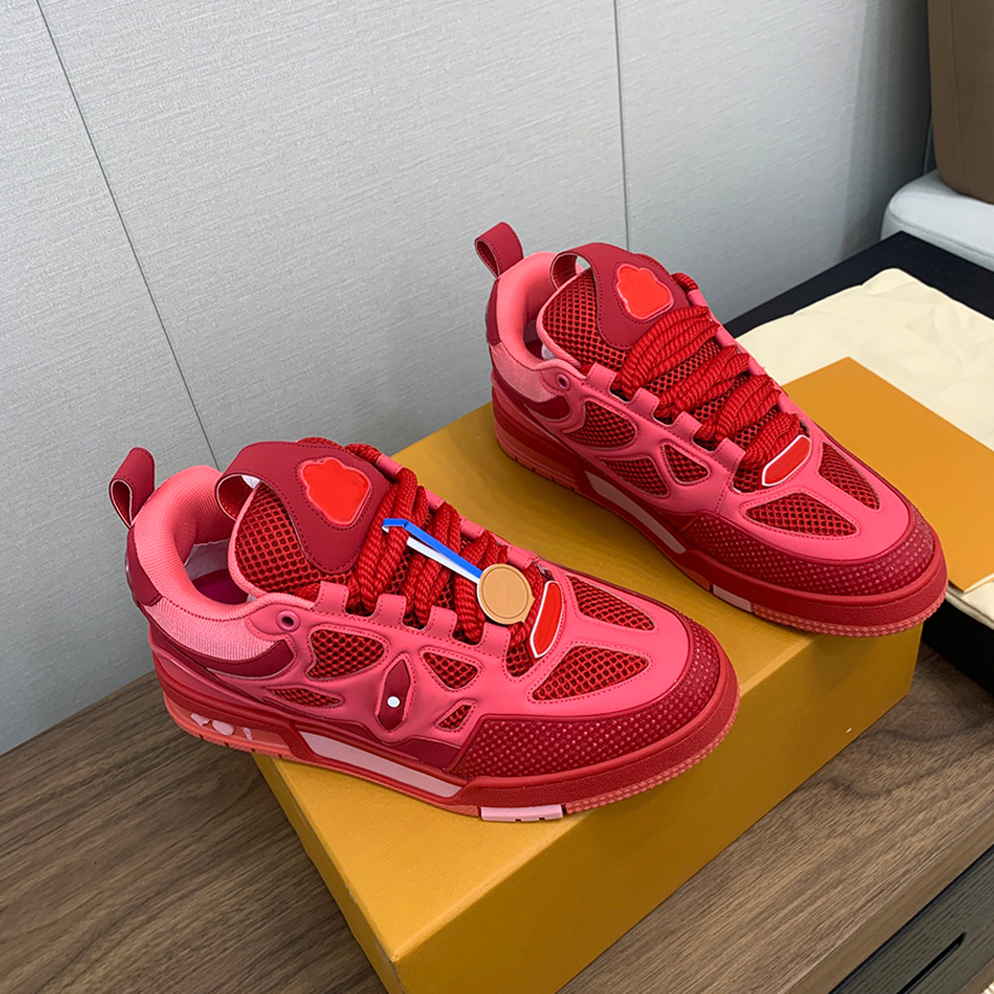 Chaussures décontractées de créateur Mans Sneaker Trainer Chaussures pour femmes Chaussures classiques Chaussures à motif de lettre de mode Chaus