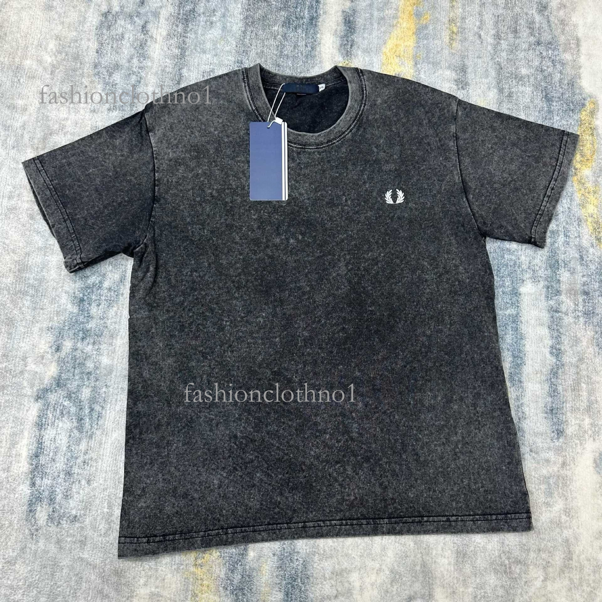 High Quality Freds Perrys Shirts Men Polos Designer Wheat Ear Fredly Shirt Embroidered Logo Cotton Polo Mens Classic Business Casual Loose Tee 524