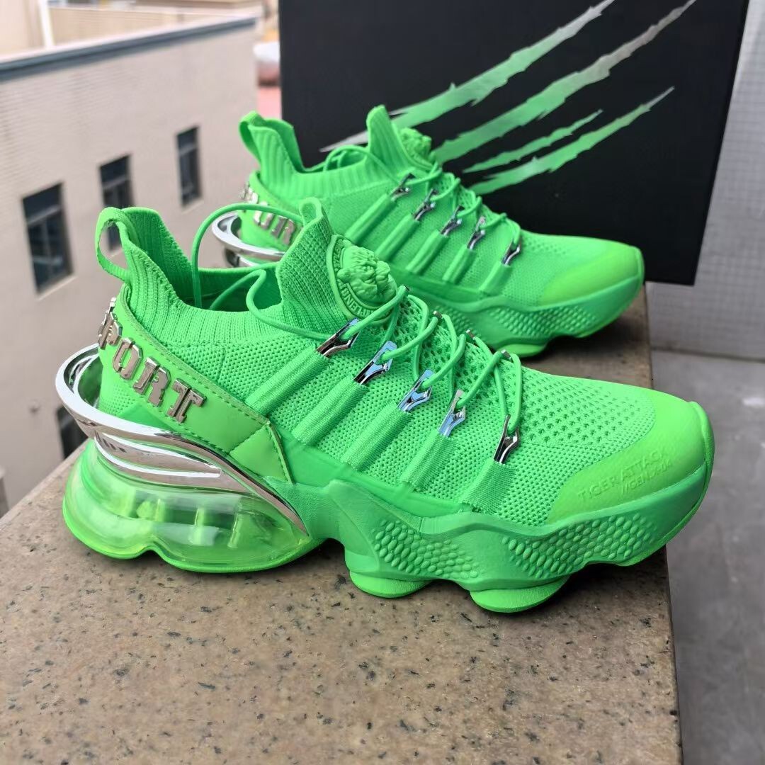 2026 Designer Shoe Luxury Sneakers Woman Trainer Low Top Mesh Breathable Lace Up Metallic Sole Casual Outdoor Gym Track Run Trendy New Quality Fashi
