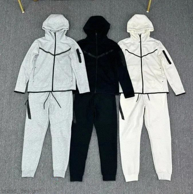 2026 Mens Sports Designer Hoodie Pants Set Two Piece Suits Woman Full zip hoodies sweater Tech fleece Trousers Track Sweatshirt techfleece Sweatpant