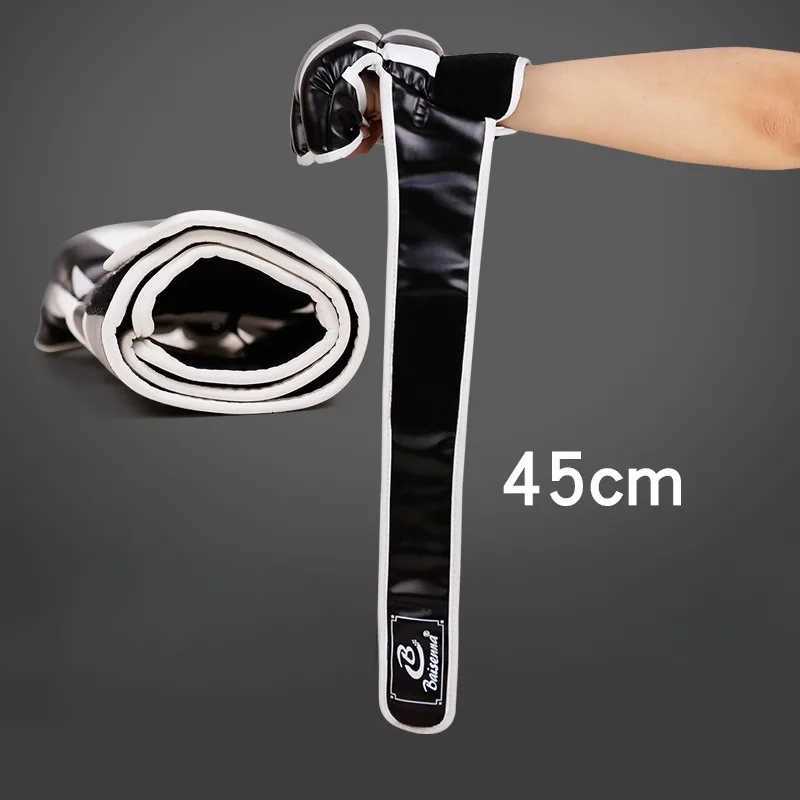 Protective Gear Boxing Half Finger Gloves MMA Punching Gloves Muay Thai Competition PU Leather Sponge Boxing Training Mitts Q260923