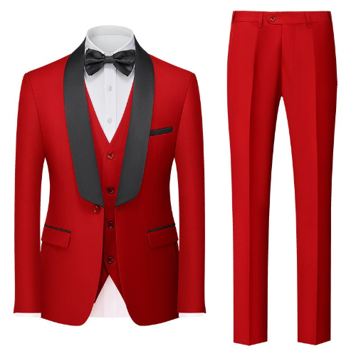 (402) Men's Three-Piece Formal Business Suit