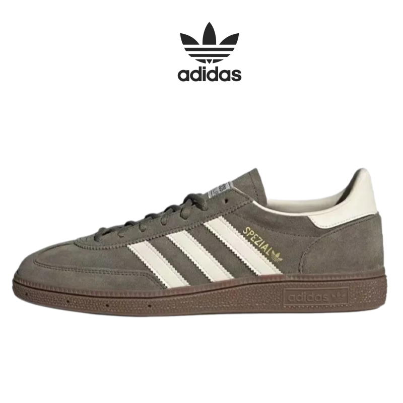 Free shipping Adidas Designer Men Women Originals Handball Spezial Lace Up Sport Casual Running Brown Off WhiteCasual Sneakers Couples Shoes