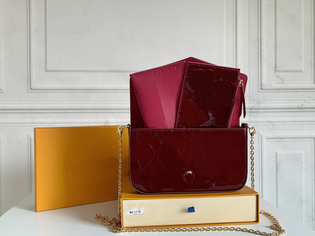 061276 cosmetic bag Box bag Cosmetic Bags & Cases nluxury bag Tote Bag Luxury Hangbag purse classics Single shoulder, Designer Shoulder bag Wallets